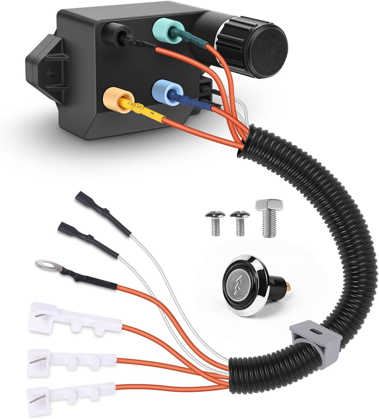 66354 Grill Igniter Kit for Weber Genesis II 310/315 Gas Grills, Weber GS4 Genesis II Grill Parts for Genesis II E-310, E-315, S-310, S-315, SE-310, SE-315