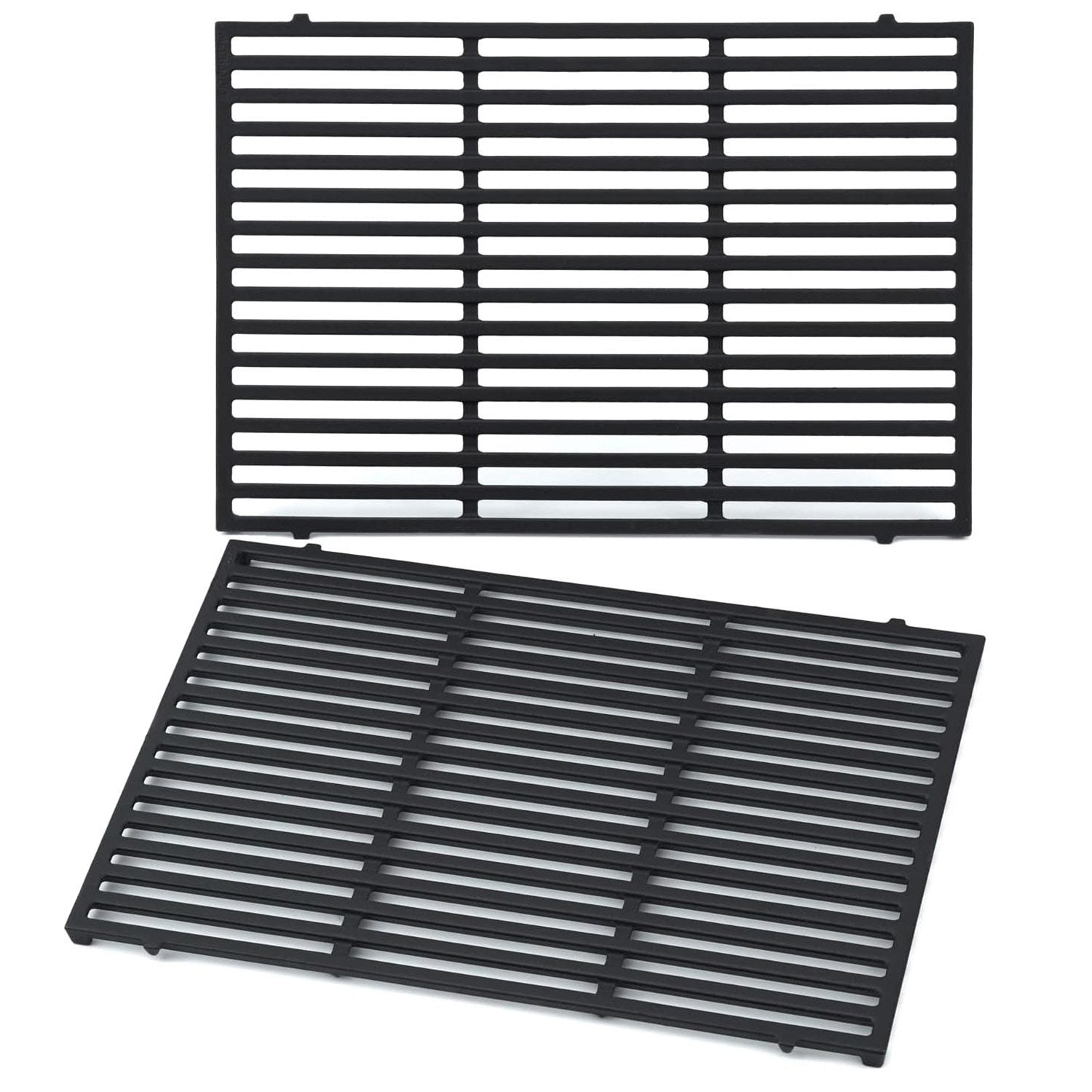 Replacement grill grates for Weber Genesis II E-310, E-325, E-330, and E-340 gas grills – heavy-duty cast iron grill grates with porcelain coating for even heat and professional grill marks.