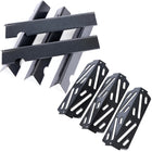 66795 Flavorizer Bars -poltinsuojat ja 66040 lämmönjakopelti Weber Genesis II 300 / LX 300 -sarjan grilleihin - Genesis II E-310, E-315, S-335 grillin varaosat, posliiniemaloitu teräs