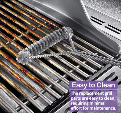 Grill Grates for Napoleon Rogue 425, PRO / XT / Phantom SE 425 – SS 304 Stainless Steel, 2-Pack