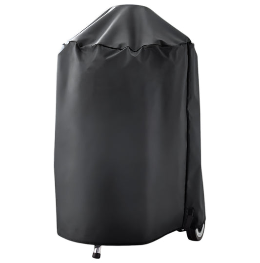 7175 BBQ Grillisuoja 18 Tuuman Weber Hiiligrillille, 600D Oxford Kangas, Kestävä ja Vedenpitävä, PU Suoja Hiiligrillille (58 L x 52 W x 89 H cm)