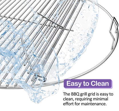 7436 Grilliritilä (Nivelletty) Weber One-Touch, Performer ja Bar-B-Kettle -sarjan hiiligrilleihin, 54,6 cm, ruostumaton teräs