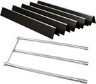 7536 Flavorizer Bars & 7508 Burners Replacement Set for Weber Spirit E-310/E-320 and Genesis Silver Gold Platinum B/C Gas Grills, Enameled Steel