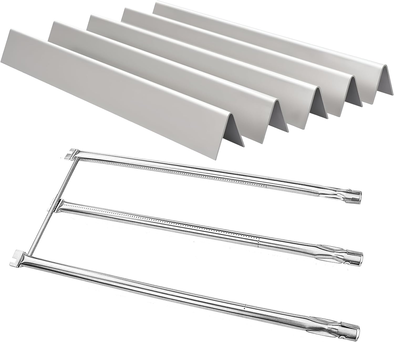 7536 Flavorizer Bars -poltinsuojat & 7508 polttimien vaihtosetti Weber Spirit E-310/E-320 ja Genesis Silver/Gold/Platinum B/C kaasugrilleihin