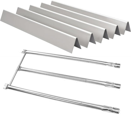 7536 Flavorizer Bars -poltinsuojat & 7508 polttimien vaihtosetti Weber Spirit E-310/E-320 ja Genesis Silver/Gold/Platinum B/C kaasugrilleihin