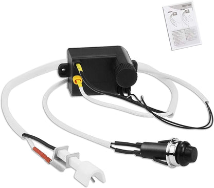 Electronic igniter kit replacing Weber 7642 for Spirit 210 & 310 series gas grills with front controls