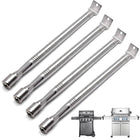 4 kpl ruostumattomasta teräksestä valmistetut grillin polttimet varaosat Napoleon Freestyle 425-, Prestige Pro 500-, Rogue 525- ja Legend 425 -sarjan grilleihin