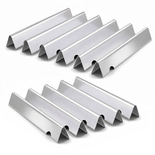 Stainless Steel Flavorizer Bars for Weber Genesis II E-610/S-610 and LX E-640/S-640 (2017 & Newer), Replacement for Weber 66796/66687 - 11 Pack