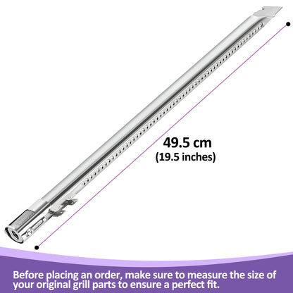 Stainless Steel Flavorizer Bars, Heat Deflectors & Burners Set for Weber Genesis II E-610/S-610 and LX E-640/S-640 (2017 & Newer)