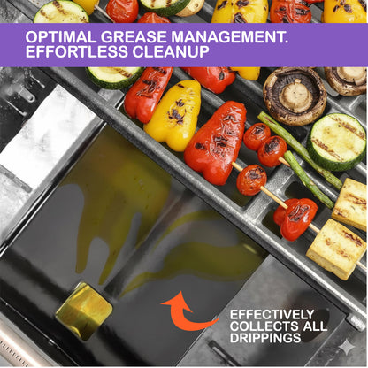 69804 Rasvakaukalo Weber Spirit 300 -sarjan Spirit e310, e320 grilleille, valmistettu vuonna 2013 ja uudemmille, tippa-astiat Vaihda Weber Spirit -rasvaalusta, 44,5 cm P x 31,1 cm L x 5 cm K…