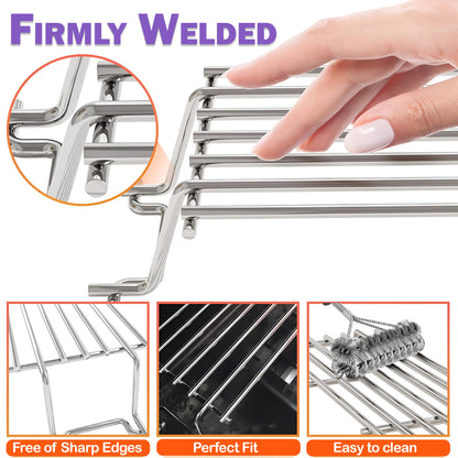 65054 Warming Rack for Weber Genesis 300 Series Grills (E-310, E-320, E-330, S-310, S-320, S-330) Stainless Steel