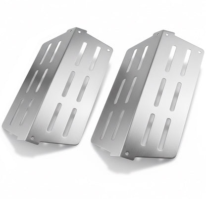 Stainless Steel Heat Deflectors for Weber Genesis 300 Series Gas Grills (E-310 / E-320 / E-330) – Replaces 7622 / 65505