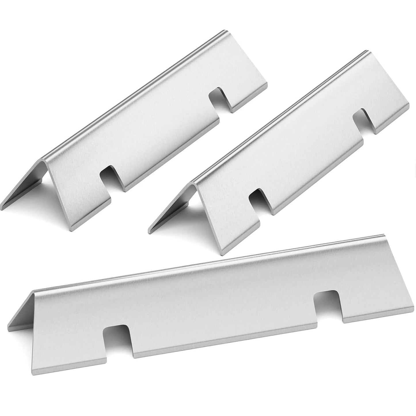 7635 Flavorizer Bars for Weber Spirit 200 & Spirit II 200 Series (E-210/S-210, E-215, E-220/S-220) with Front Controls (2013-2024), Stainless Steel