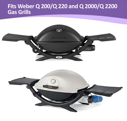 41862/60041 Replacement Burner for Weber Q200/Q220/Q2000/Q2200 Grills, 52 cm, Stainless Steel, Weber Q Grill Parts