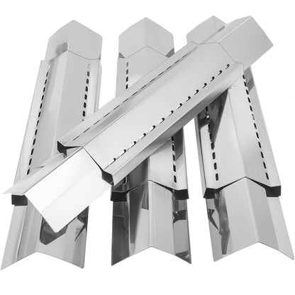 4-pack adjustable 3-piece stainless steel heat tents 31-64 cm for Weber, Napoleon, Char-Broil & gas grills.