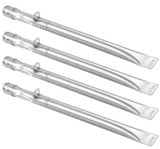 4-pack stainless steel replacement burners measuring 42 cm for Backyard Grill GBC1349W, GBC1440W & BY14-101-001-02 models.