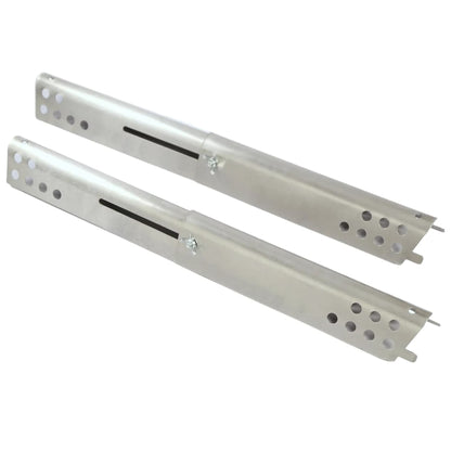 2-pack adjustable stainless steel heat tents 37-51 cm replacing Charbroil G4328M00W1 G458-0018-W1 gas grill heat shields.