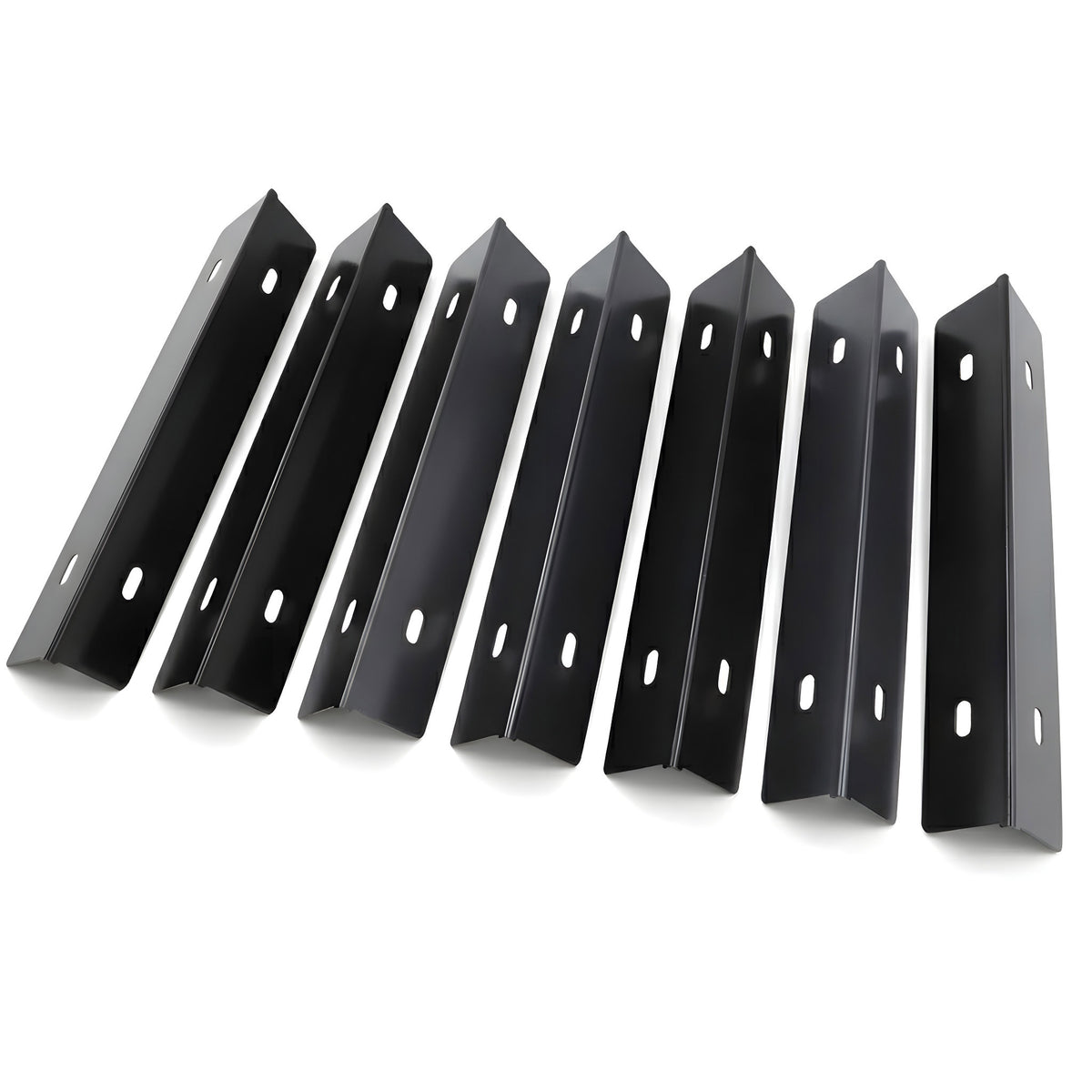 7-pack porcelain-enameled sear plates replacing Napoleon N305-0082 for Prestige 500 & Rogue 525 series gas grills.