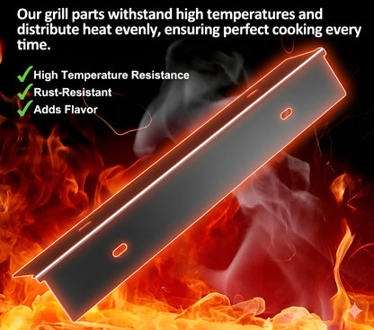 5 kpl posliiniemaloidut lämmöntasauslevyt varaosat Napoleon Rogue 425 -sarjan grilleihin (sopii PRO-, XT- ja SE-malleihin)