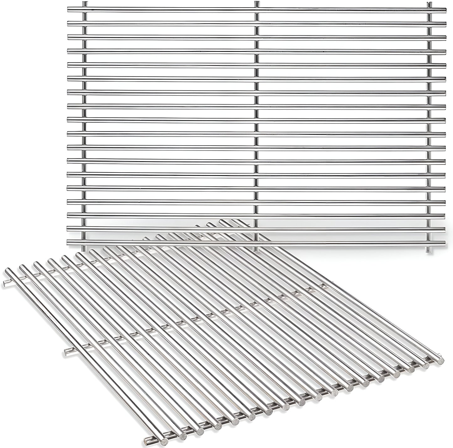 66095/66802/66805 Grill Grates for Weber Genesis II 300 and Genesis II LX 300 Series Gas Grills, 47.63 cm x 33.66 cm Stainless Steel Cooking Grates
