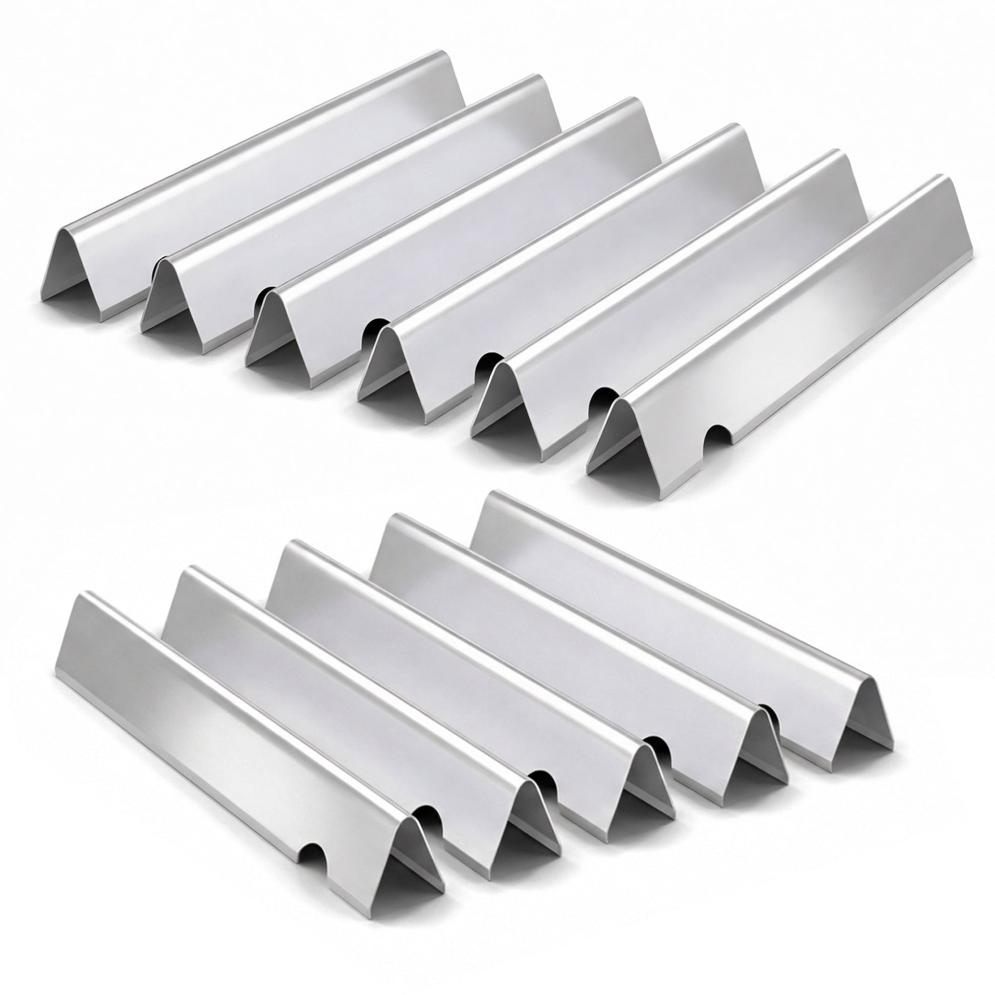 11-pack stainless steel flavorizer bars for Weber Genesis II 610 & LX 640 grills, replaces 66796, 66687.