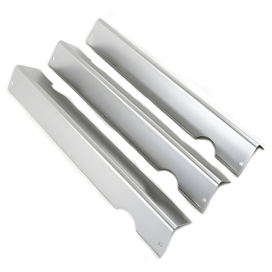 3-pack stainless steel flavorizer bars replacing Weber 66794 for Genesis II 200 series gas grills.