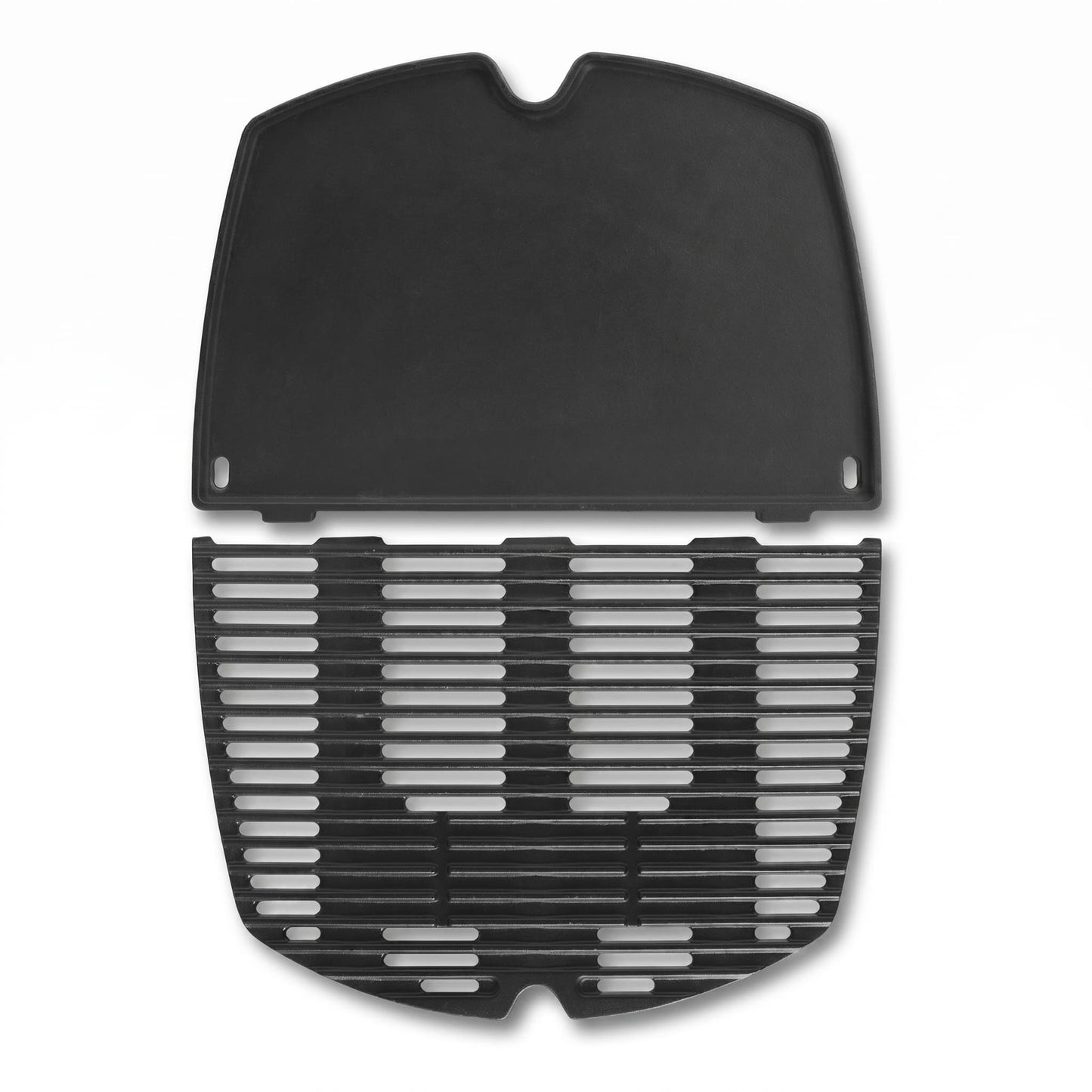 Replacement Cast Iron Grill Grate & Grill Griddle Set for Weber Q300, Q320, Q3000, Q3100, Q3200 Series (Pre-2023) –  Replaces Weber 7646, 6506
