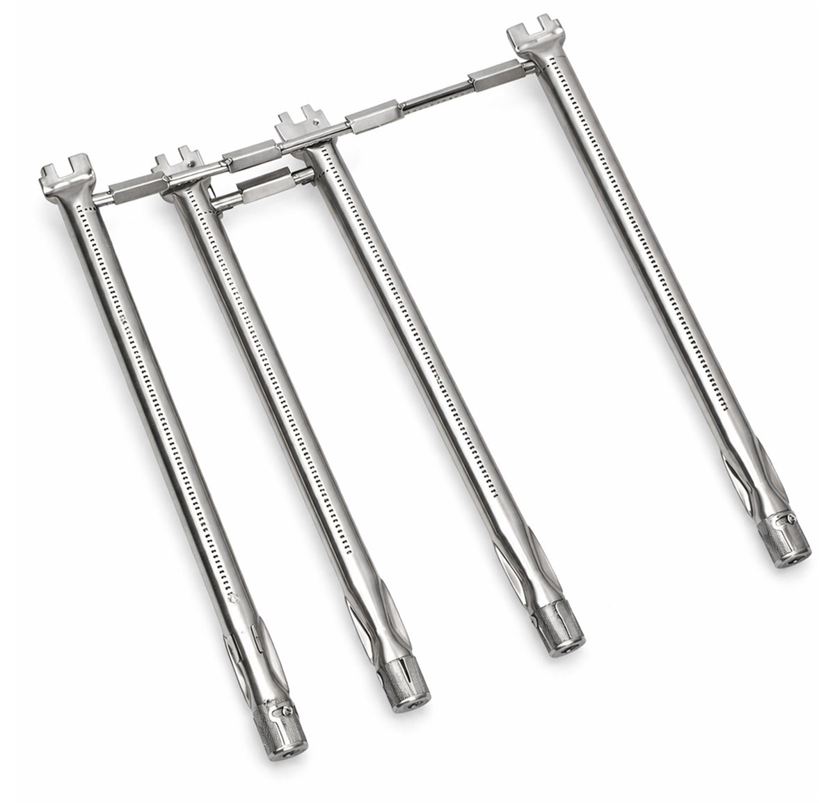 Stainless steel burner set replacing Weber 68948 & 65518 for Spirit 330 & 335 gas grills with sear burner.