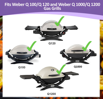 60040/69957/41657 Burner for Weber Q 100/1000 Series Grills (Q1000, Q1200, Q100, Q120, Baby Q) - 43 cm, Weber Q Grill Parts