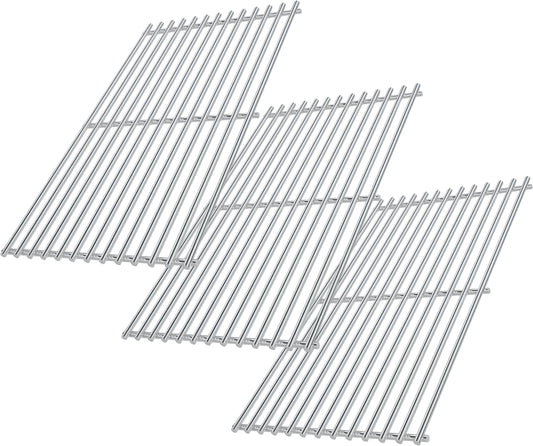 47.5 x 28.2 cm, 66089 / 66097 Grill Grates for Weber Genesis II E-410, E-415, E-435, S-410, S-415, S-435, Genesis II LX E-440, S-440, Weber GS4 Grill Parts, Stainless Steel
