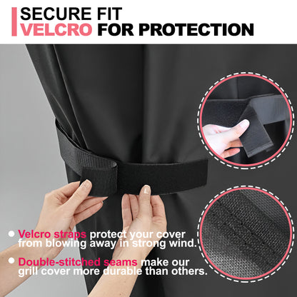 7139 Weber grillin suojapeite Spirit II 300- ja Spirit 300 -sarjan grilleille, 600D Oxford-kangas, vedenpitävä ja kestävä PU-pinnoite, yhteensopiva Weber Spirit I & II E-310, E-330, E-315 (130 P x 68 L x 107 K cm)