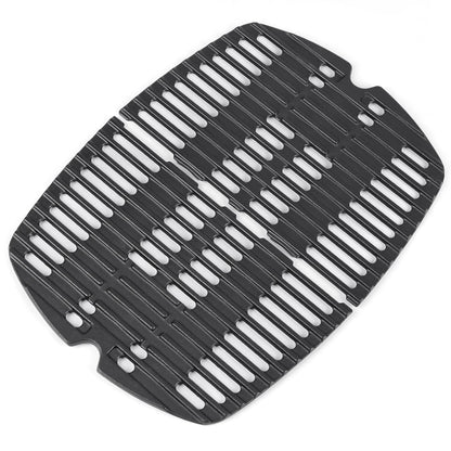 7644 Cast Iron Cooking Grates for Weber Q 100/1000 Series (Q100, Q1000, Q120, Q1200, Q140, Q1400, Baby Q) Gas Grills, Weber Q Grill Parts