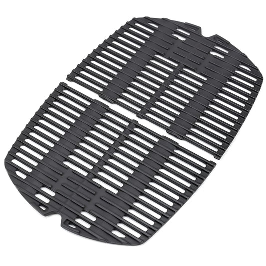 7645 Cast Iron Cooking Grates for Weber Q200/Q2000 Series (Q200, Q220, Q260, Q2000, Q2200, Q2400) Gas Grills, Weber Q Grill Parts