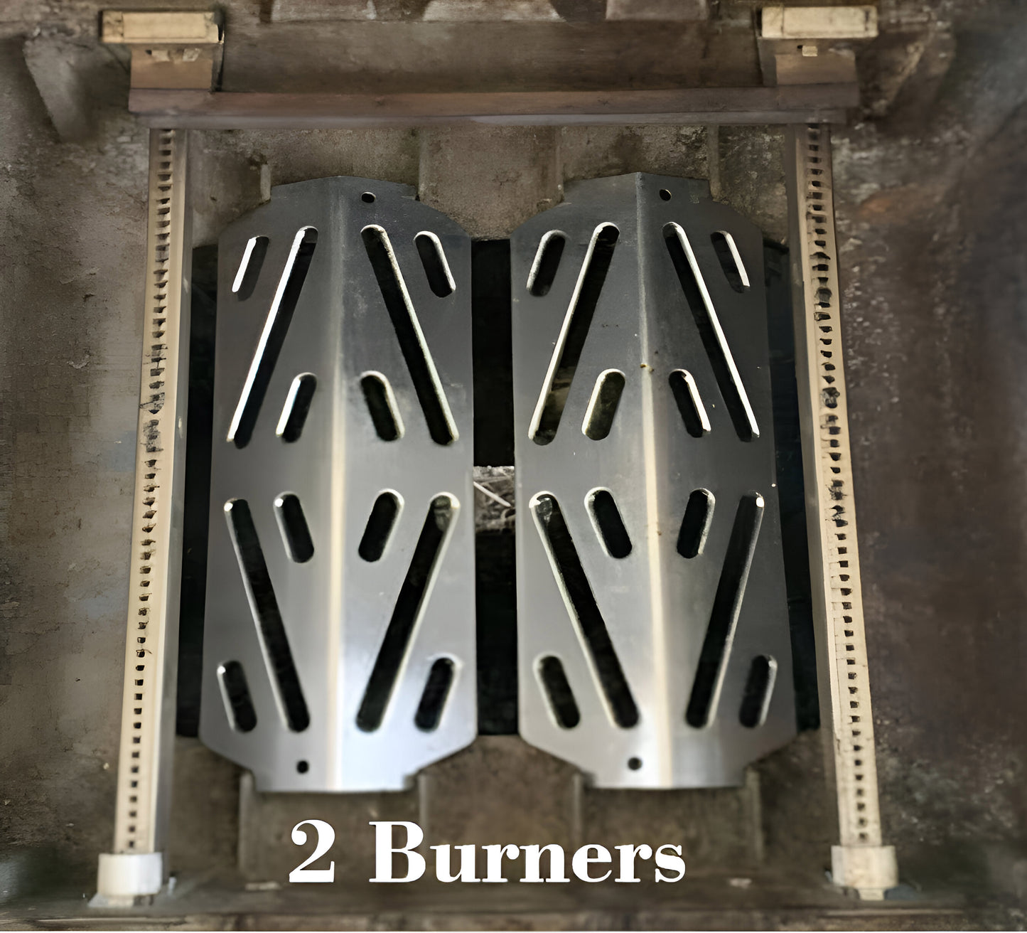 2-Pack, 67488 Burner Tubes for Weber Genesis II 200 / II LX 200 Series Grills - Genesis E-210/E-240 & More, 49.5 cm